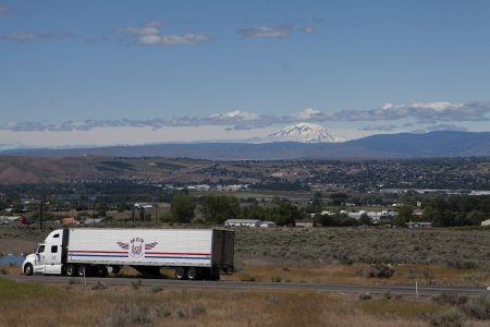 Mount Adams in de verte